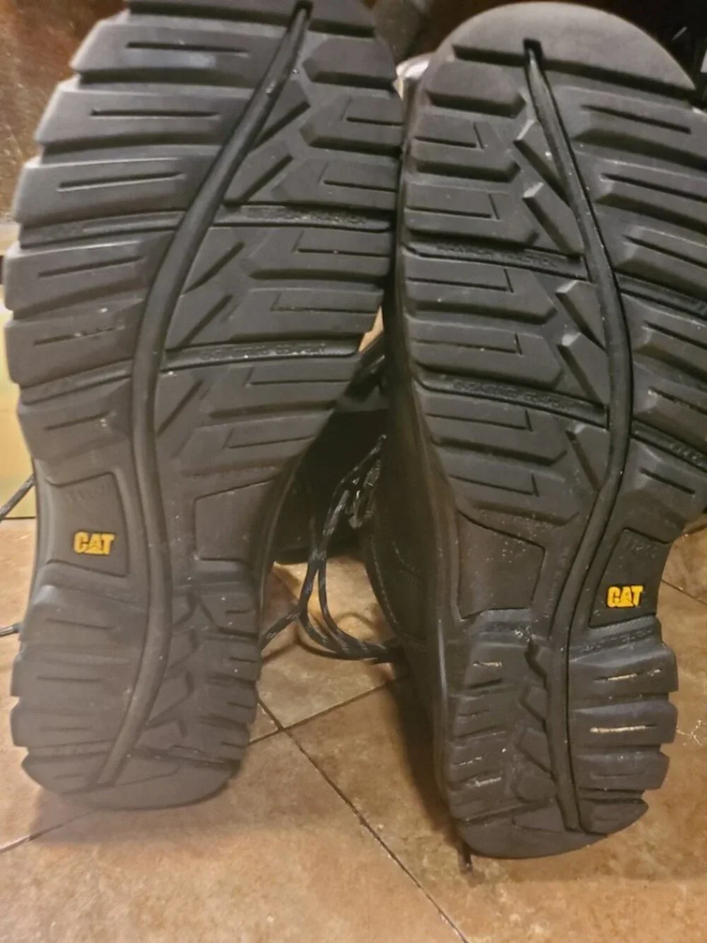 Caterpillar Men Threshold Waterproof Steel Toe Work Boot SIZE 10